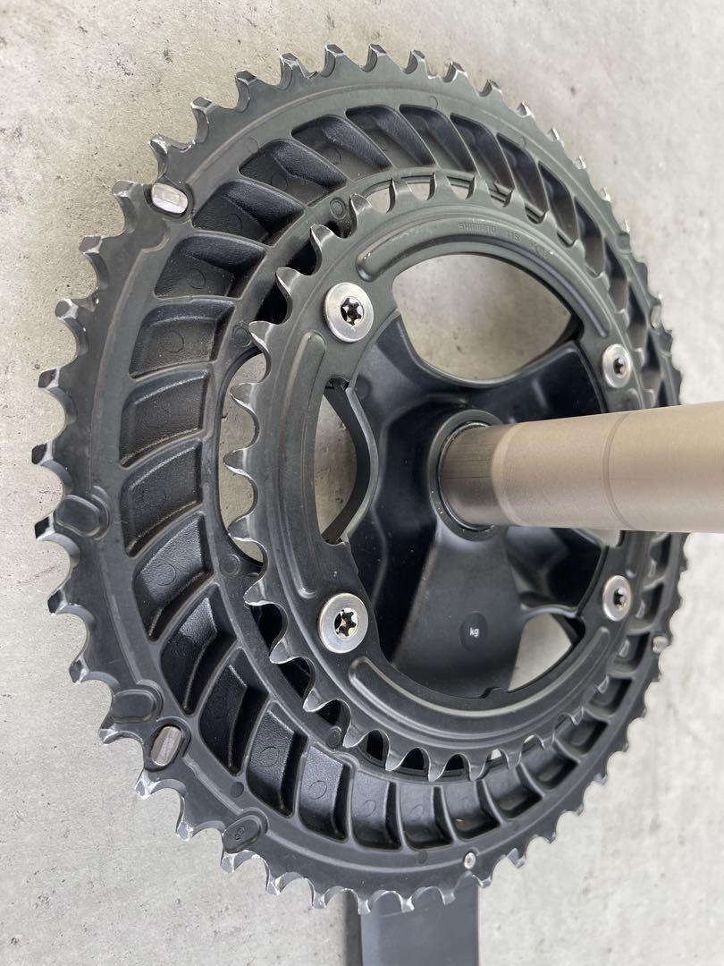 最終決算 シマノ105 R7000 50-34、165mm クランク（新車取り外し品） パーツ
