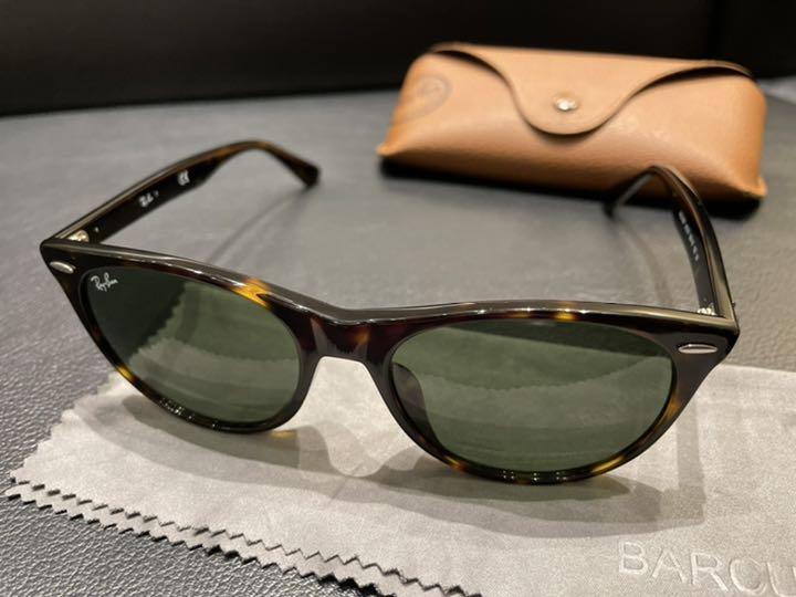 美品 Ray Ban WAYFARER II RB2185F 902 31 55 Q2h7b-m79925977263 爆買い