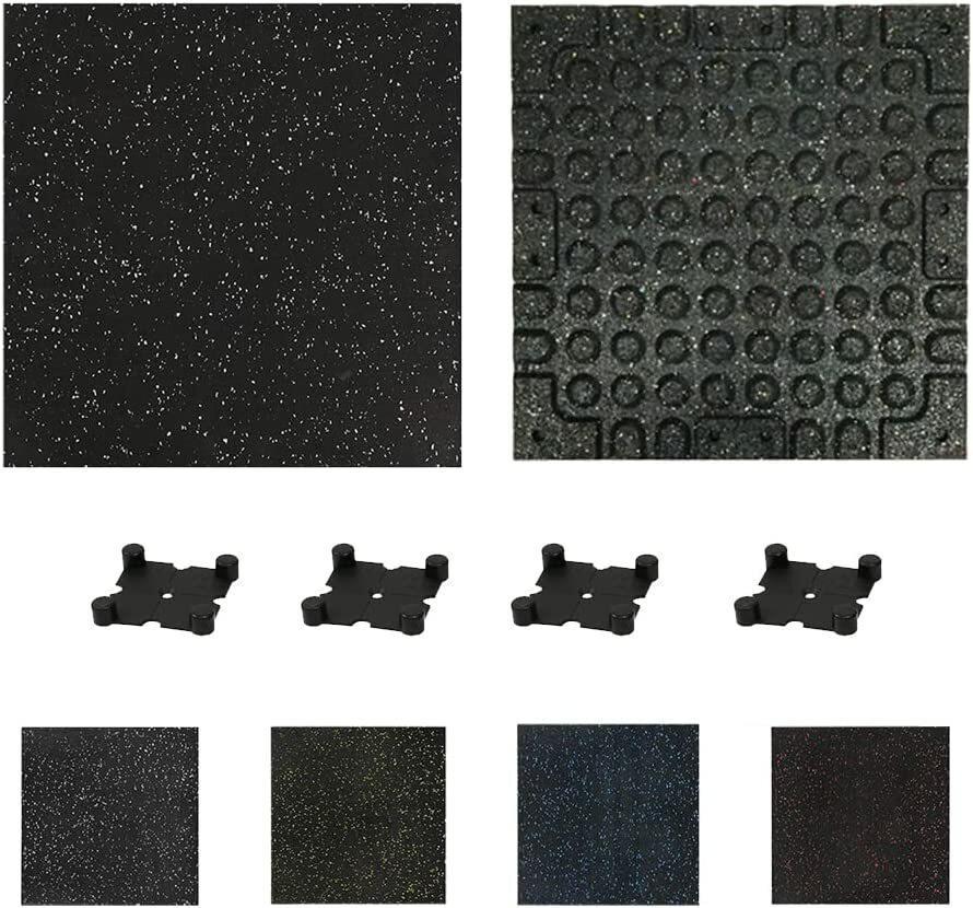 マット ゴムマット ジムマット 連結パーツ付き（無料）20mm【 4枚セット】