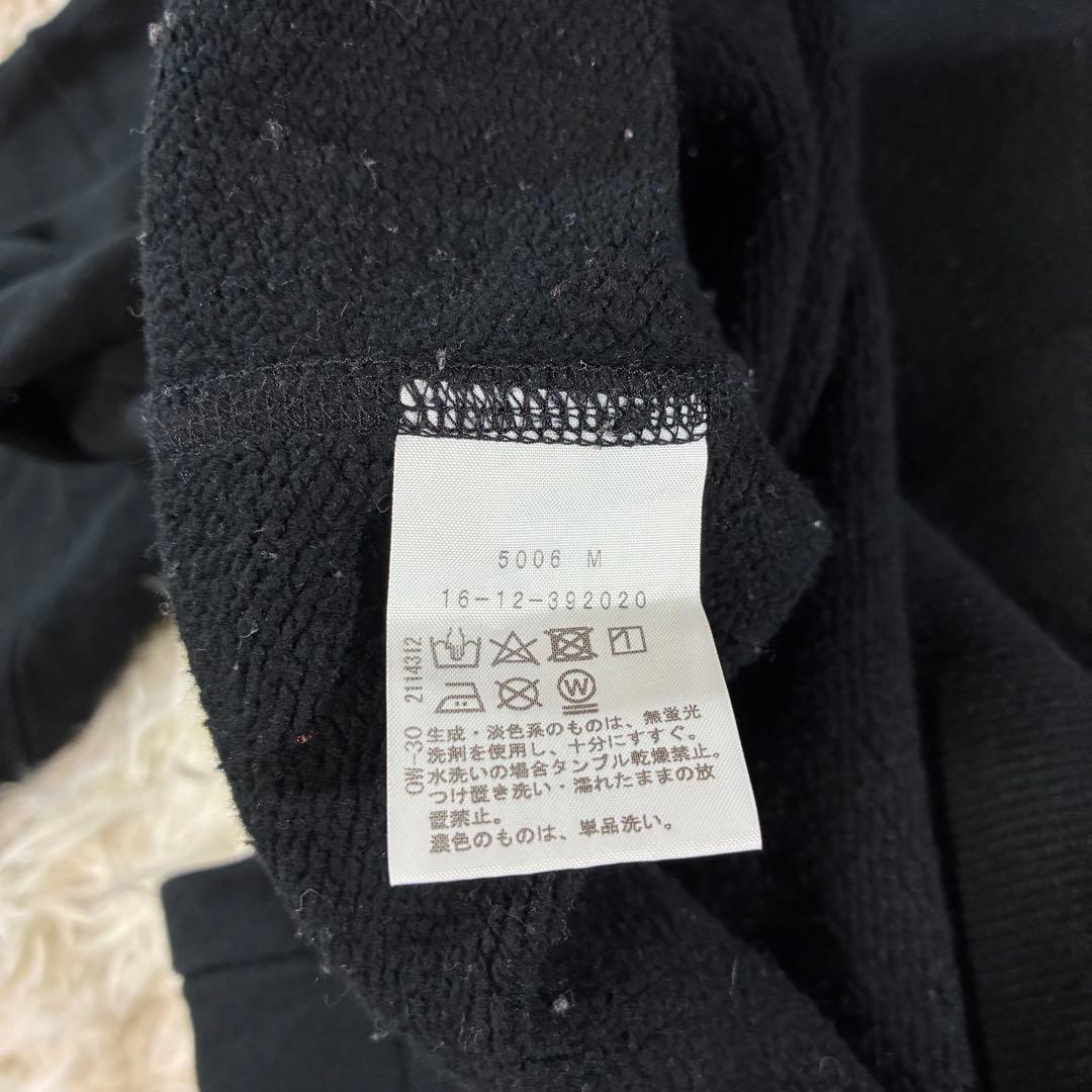 【Vivienne Westwood】メタルスタッズオーブ黒パーカーsizeM