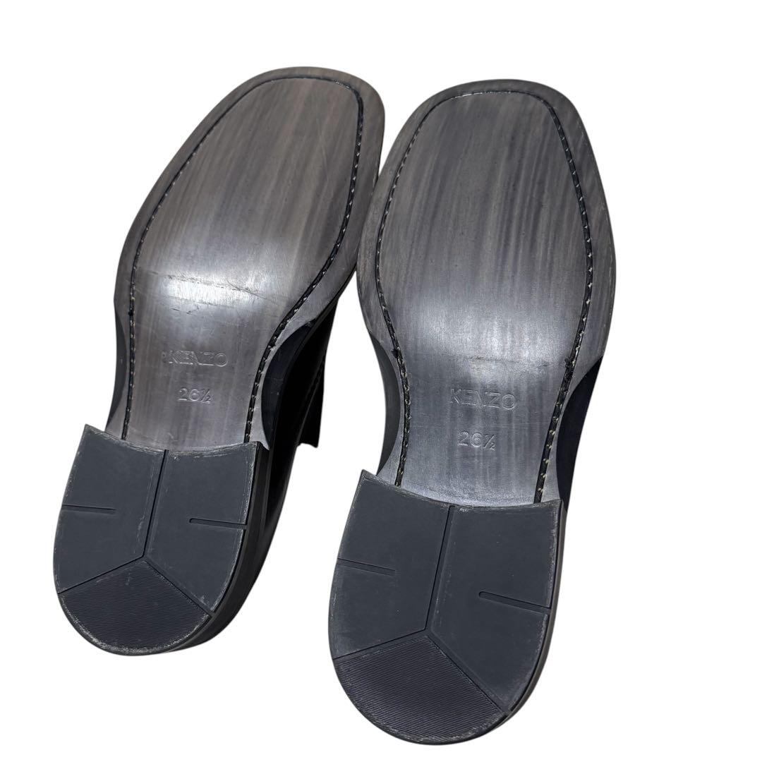 KENZO スクエアトゥ ローファー KENZO SQUARE TOE leathershoes ローファー