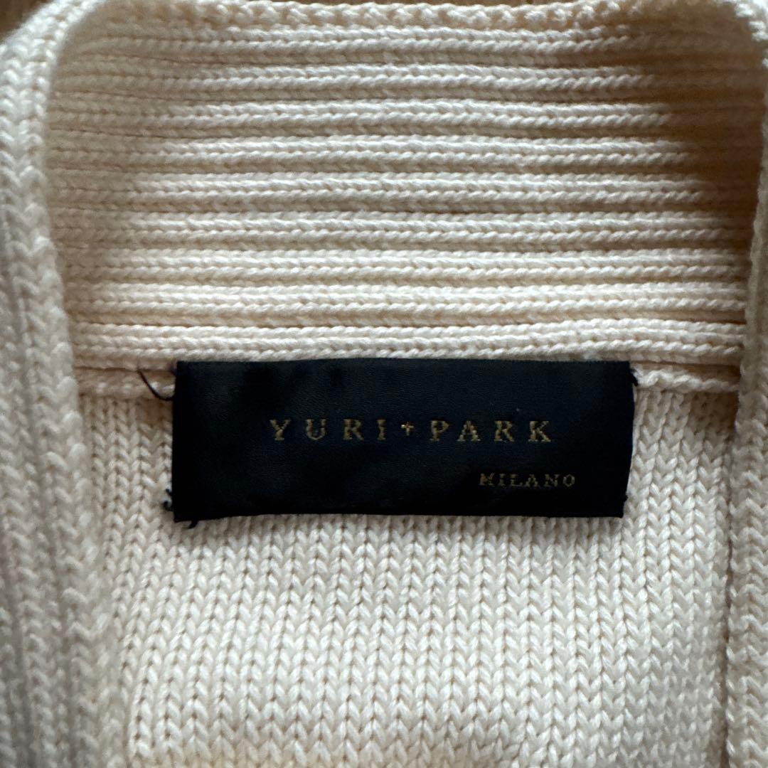 値下げ★YURI PARK★イタリア製★カーディガン★コットン