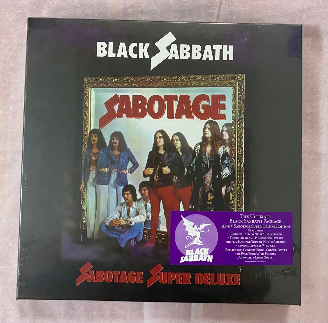 Sabotage SuperDeluxe 4LP 7 Single BOX新品、♥