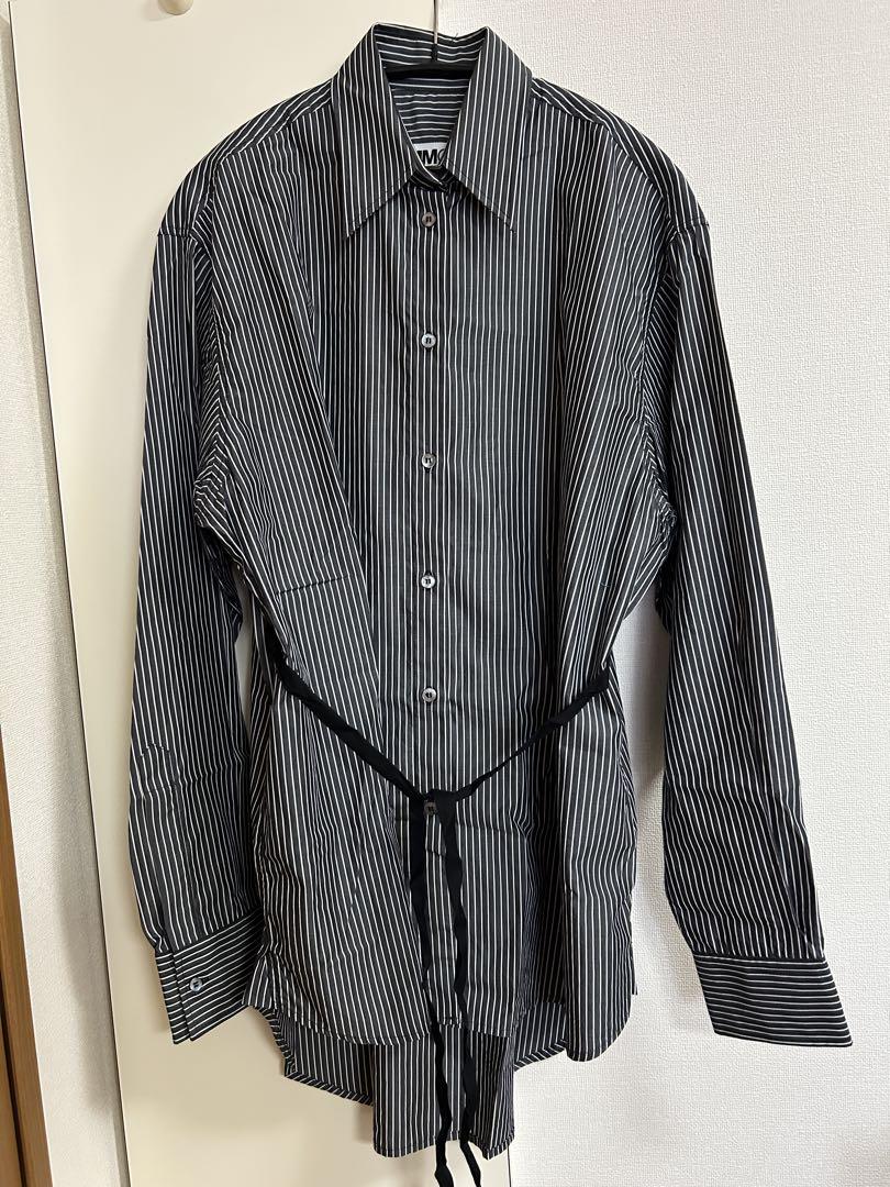 MM6 Maison Margiela 長袖シャツ 黒/白ストライプ 楽天市場】エムエムシックス メゾン マルジェラ MM6 Maison