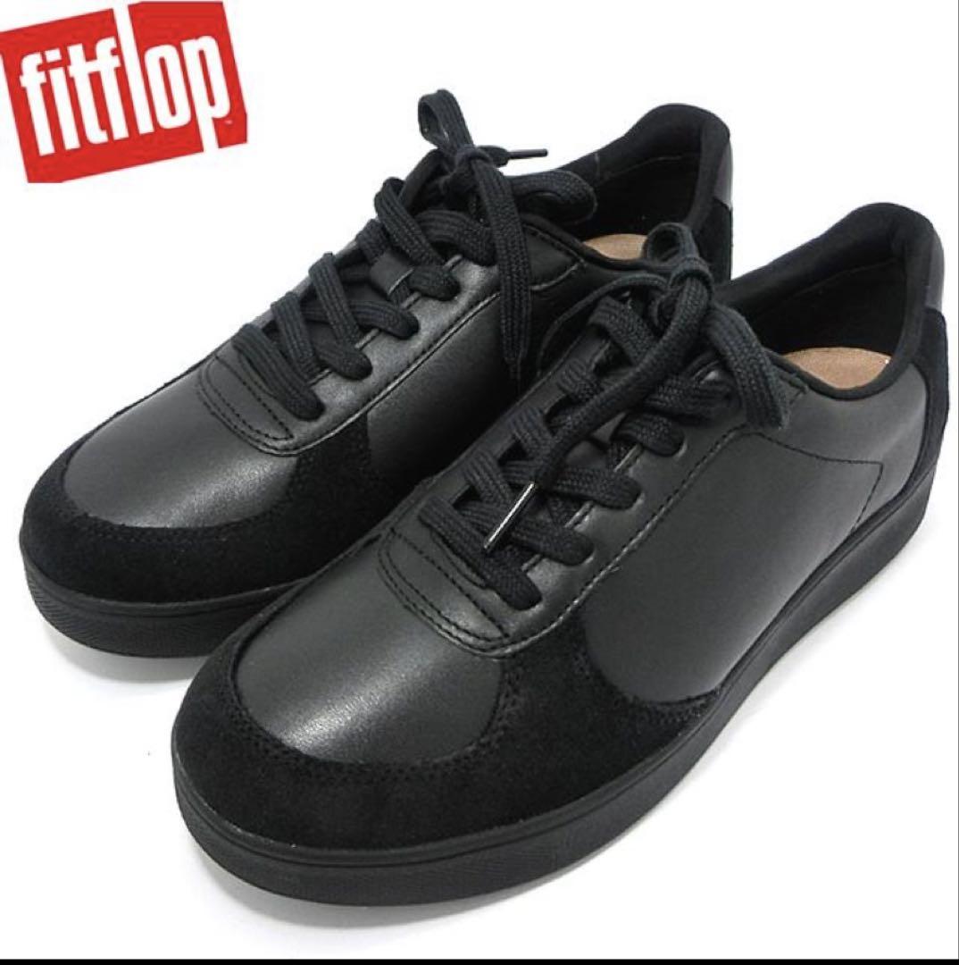 【未使用！】Fitflopの牛革スニーカー