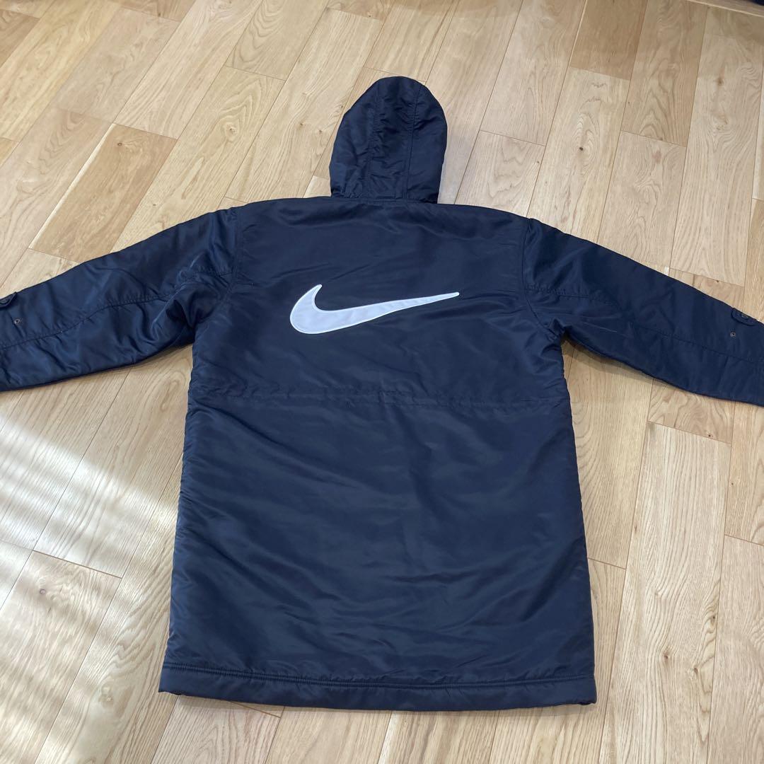 90S NIKE ナイキ ベンチコート 銀タグ ボア ジャケット フード