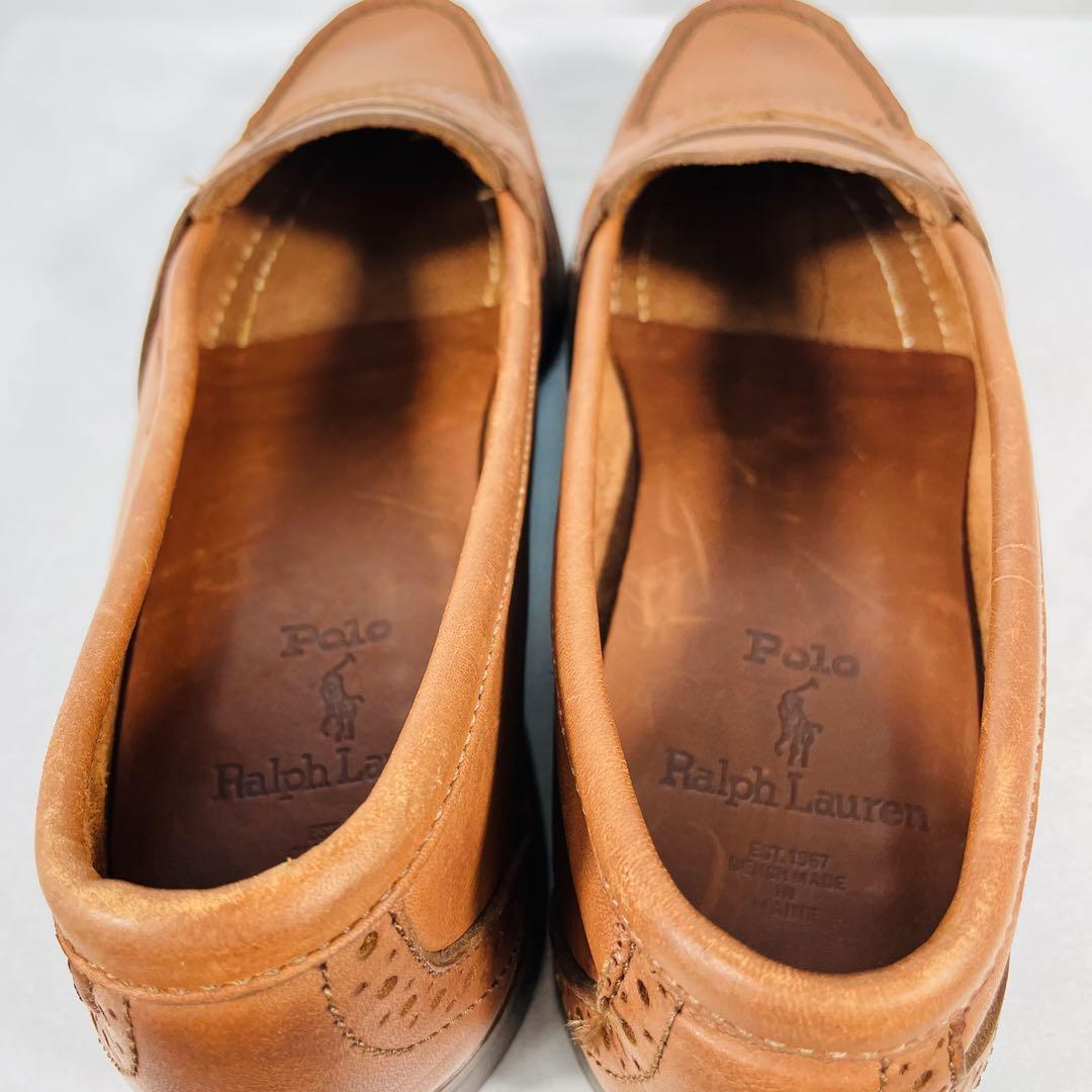 Polo Ralph Lauren ポロラルフローレン ブラウン ローファー