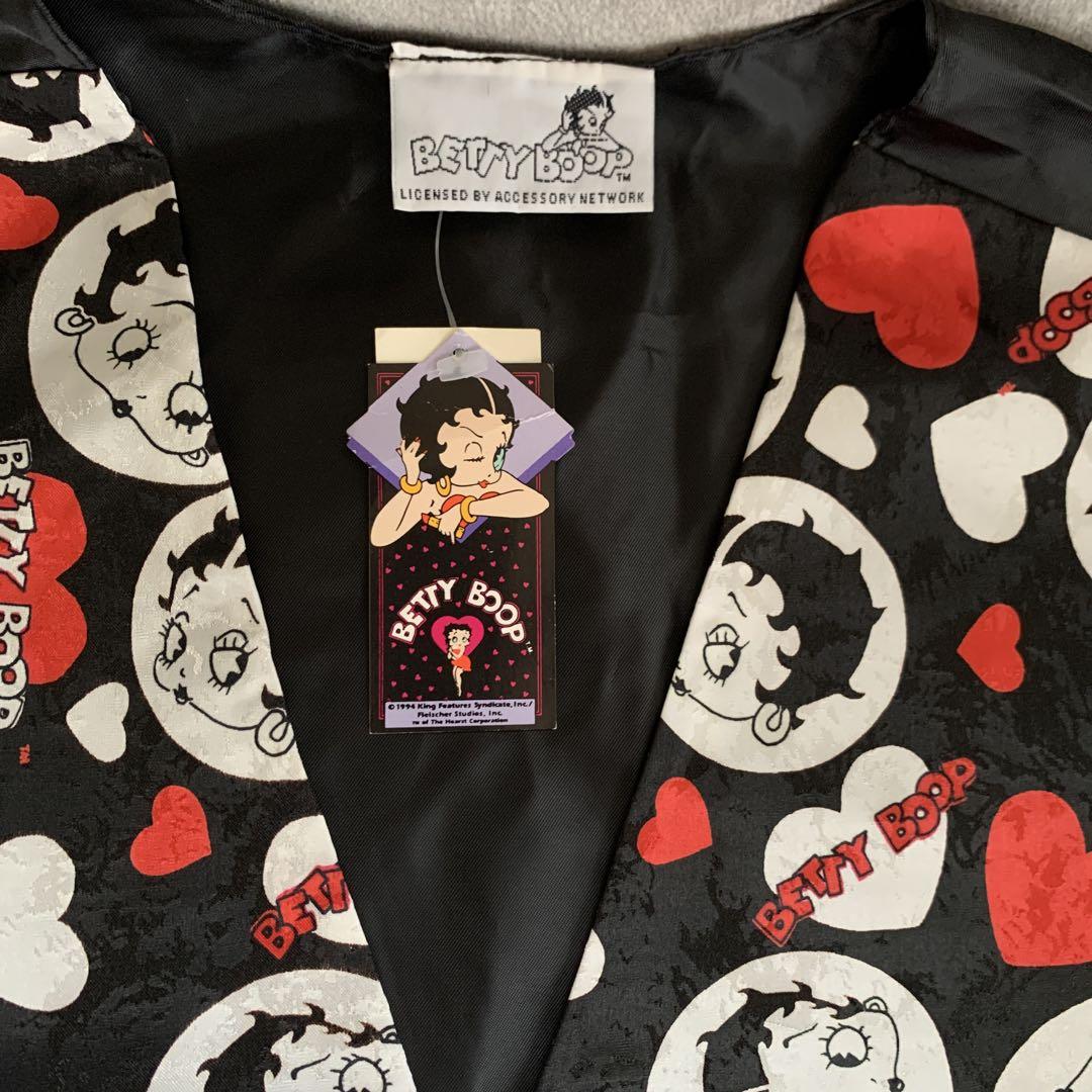 未使用　90sビンテージ　betty boop ベスト ①タグ付き BETTY BOOP ベティ・ブープ ベスト ☺︎ - メルカリ