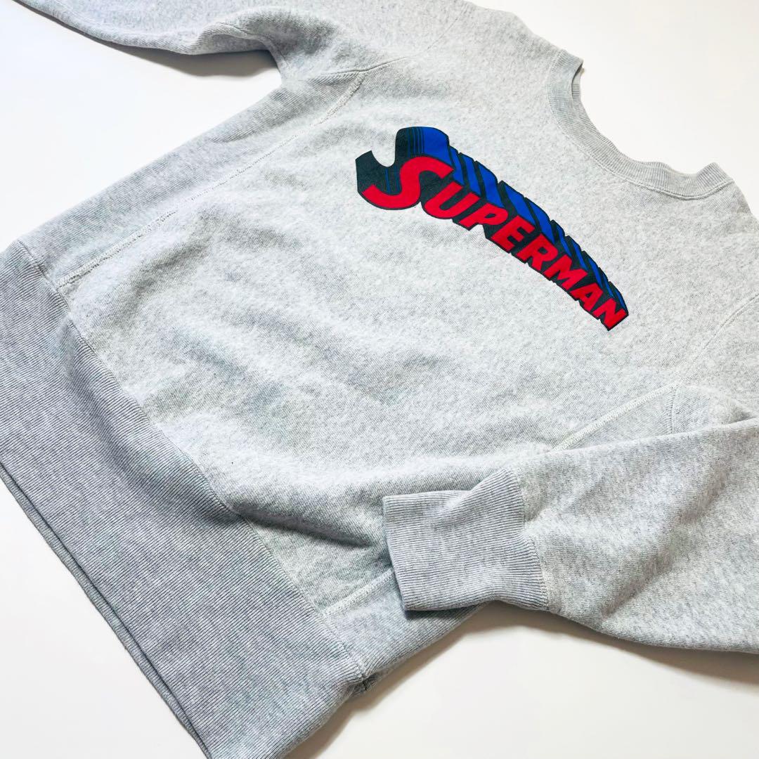 ꧁美 品꧂Champion REVERSE WEAVEスーパーマン スエットS