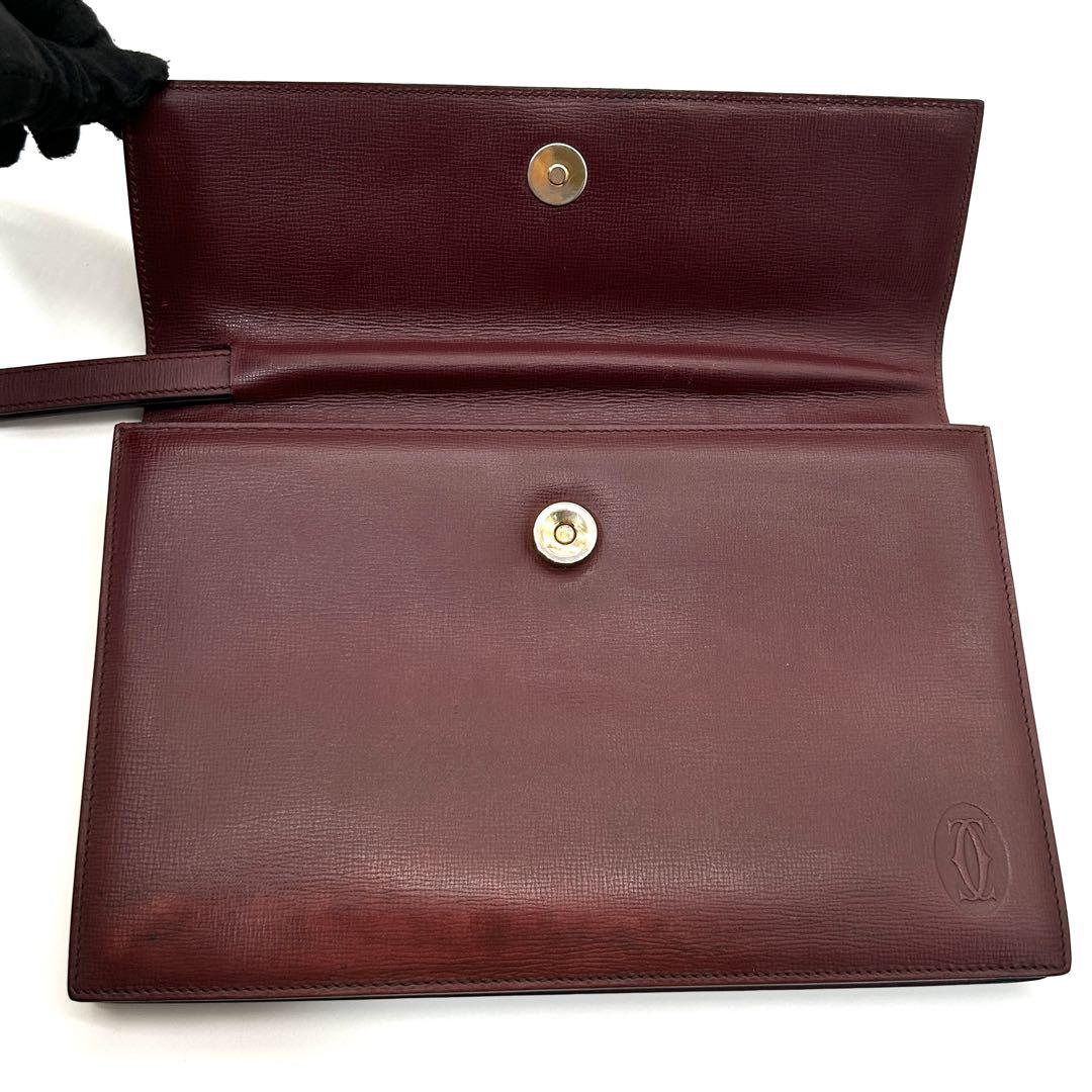 カルティエ cartier セカンドバッグ クラッチバッグ マスト