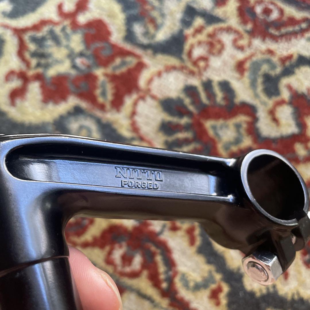 NITTO ハイクラウンステム　ブラック　90mm クランプ25.4
