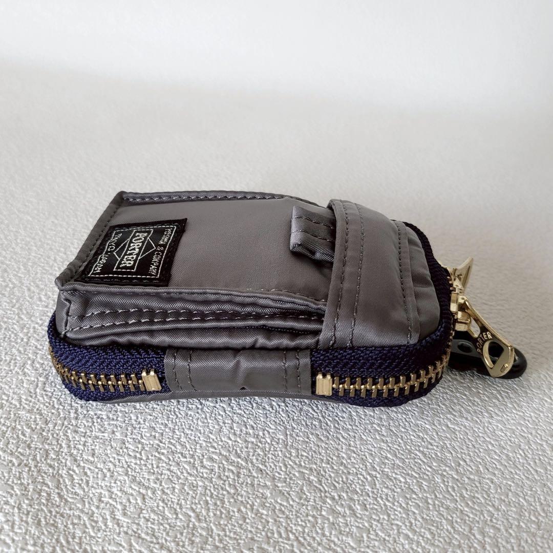 PORTER＿PX TANKER KEY PACK＿タンカーキーケースシルバー