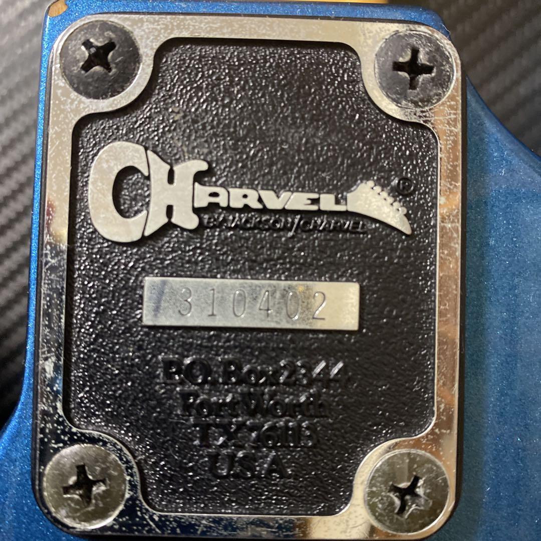 Charvel エレキギター メタリックブルー 310402