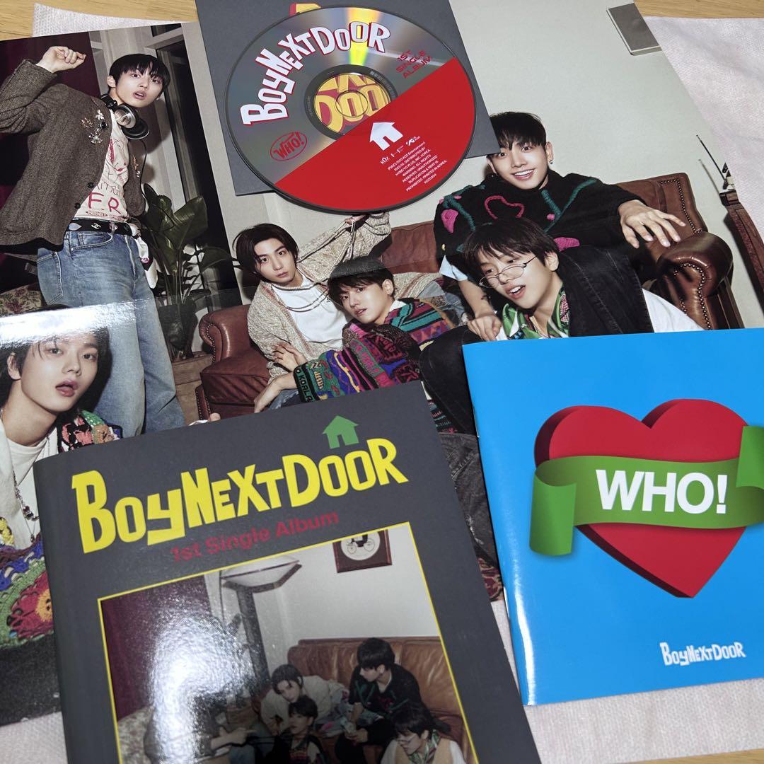 BOYNEXTDOOR WHO アルバム 2形態セット 特典・フォトカード付き