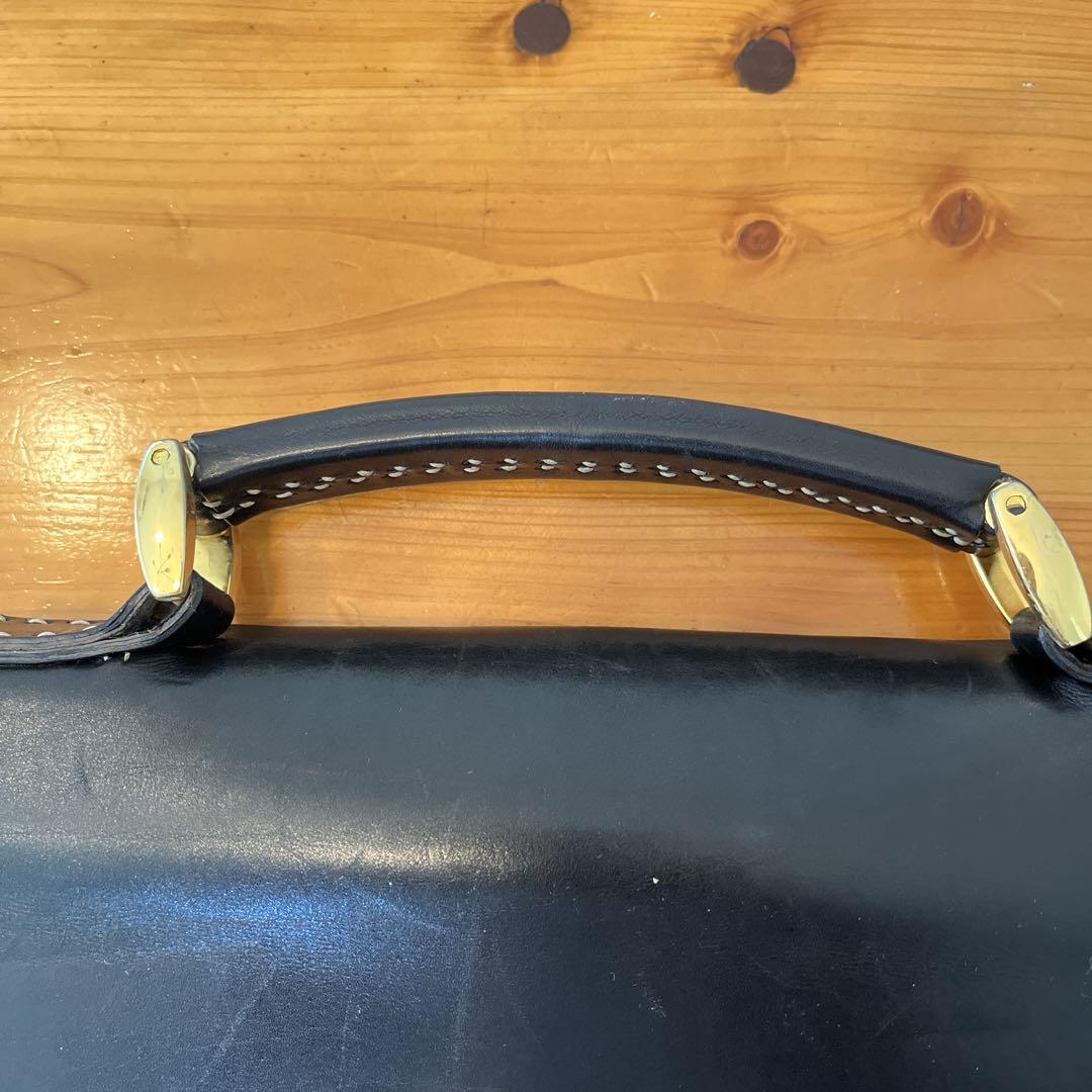 DOLCE &GABBANA レザー ビジネスバッグ