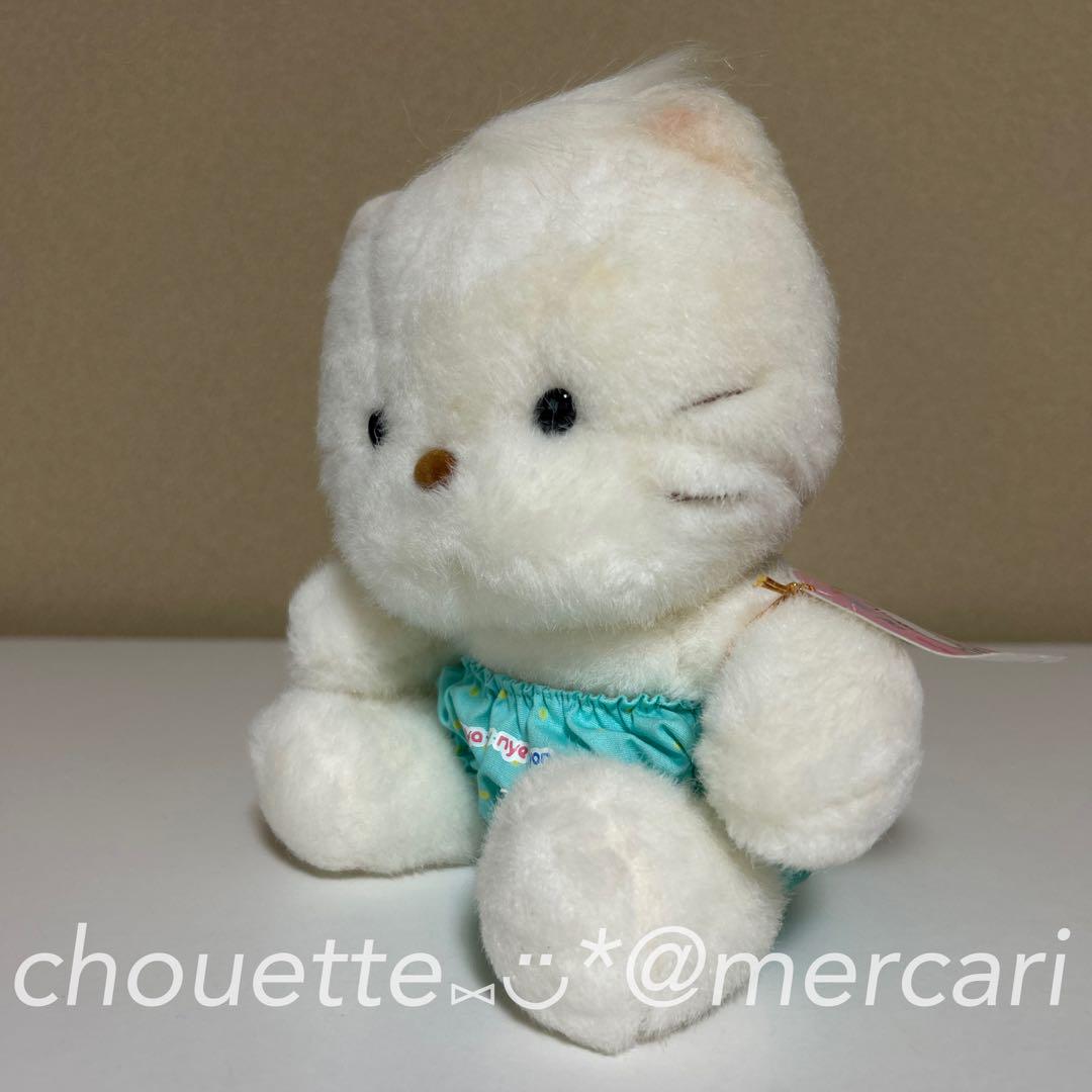 ニャニィニュニェニョン ぬいぐるみ サンリオ 1987年 当時物 昭和レトロ ニャニィニュニェニョン ぬいぐるみ サンリオ 1987年 当時物