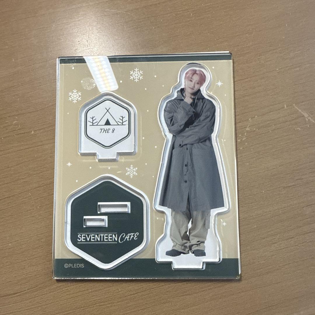 SEVENTEEN THE8 ミンハオ CAFE カフェ あいのちから アクスタ SEVENTEEN THE8 ミンハオ CAFE カフェ あいのちから アクスタ