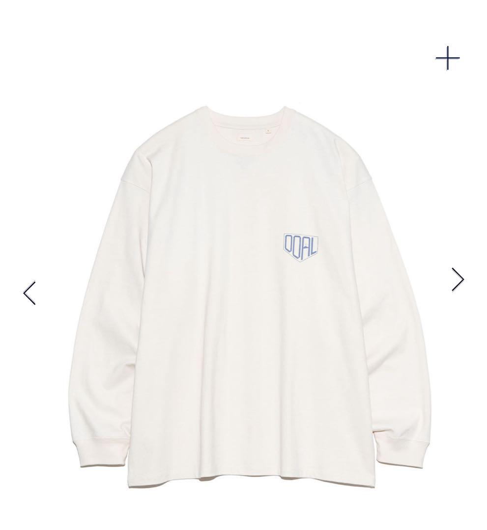 新品未使用 【M】OOAL L/S Graphic Tee nanamica