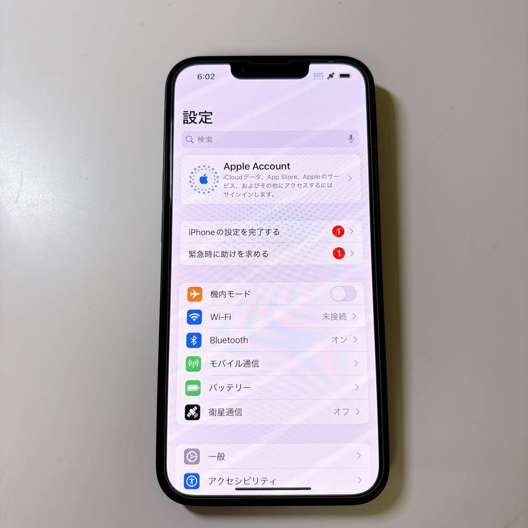 【美品】iPhone14 128GB ミッドナイト SIMフリー