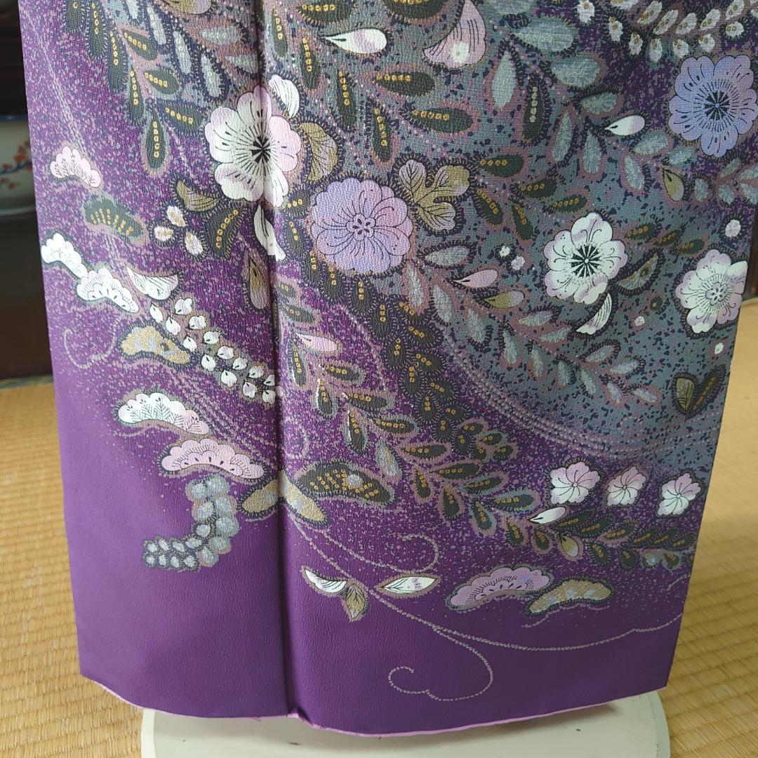 #350 二部式 着物【リユース着物】#Letter bee