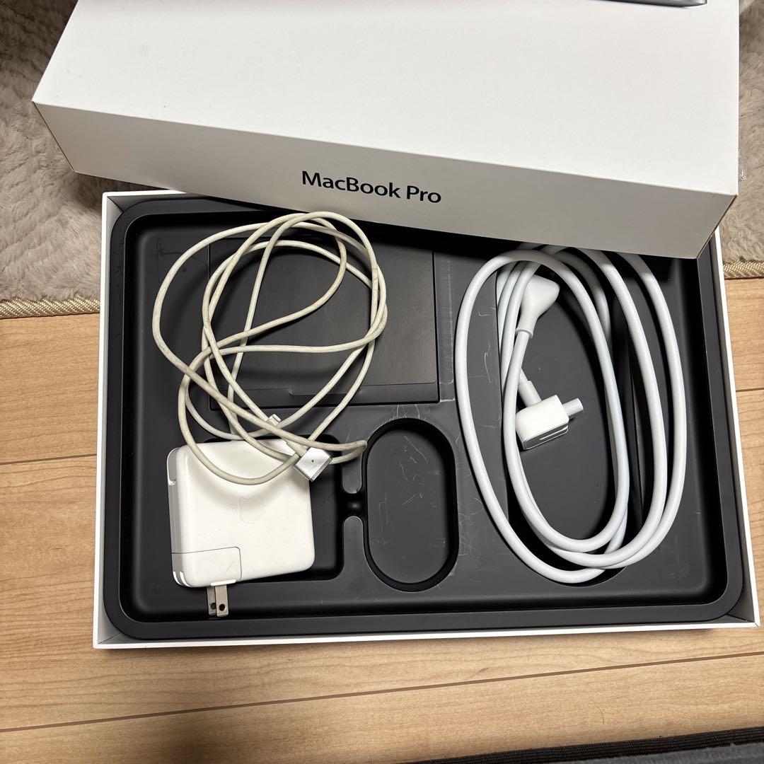 MacBook Pro2014 Corei7 16GBシルバー 充電器付き