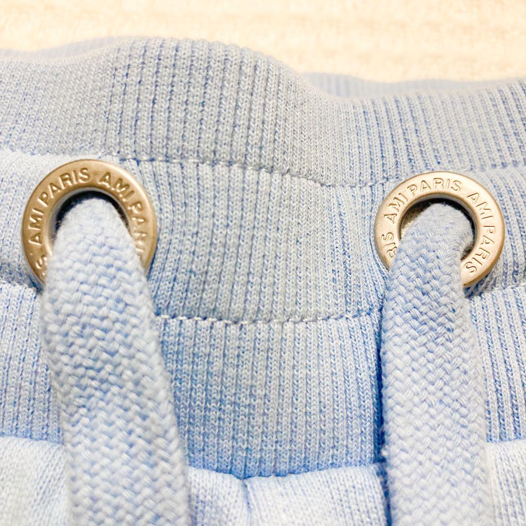 美品】AMI PARIS /アミパリス スウェットショートパンツ ペール