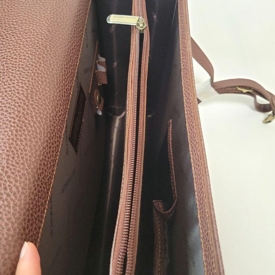 新品タグ付き アーサー&アストン ビジネスバッグ ショルダー付き