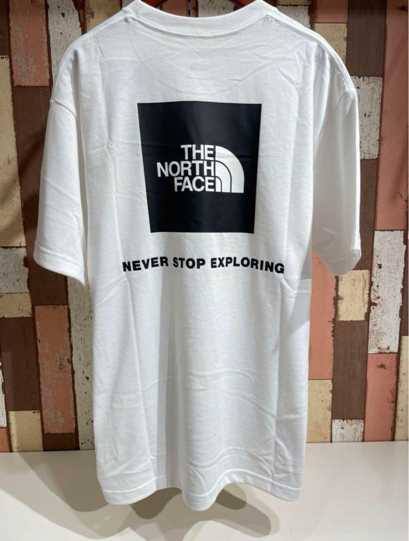 THE NORTH FACEバックスクエアロゴTシャツNT32447 W L