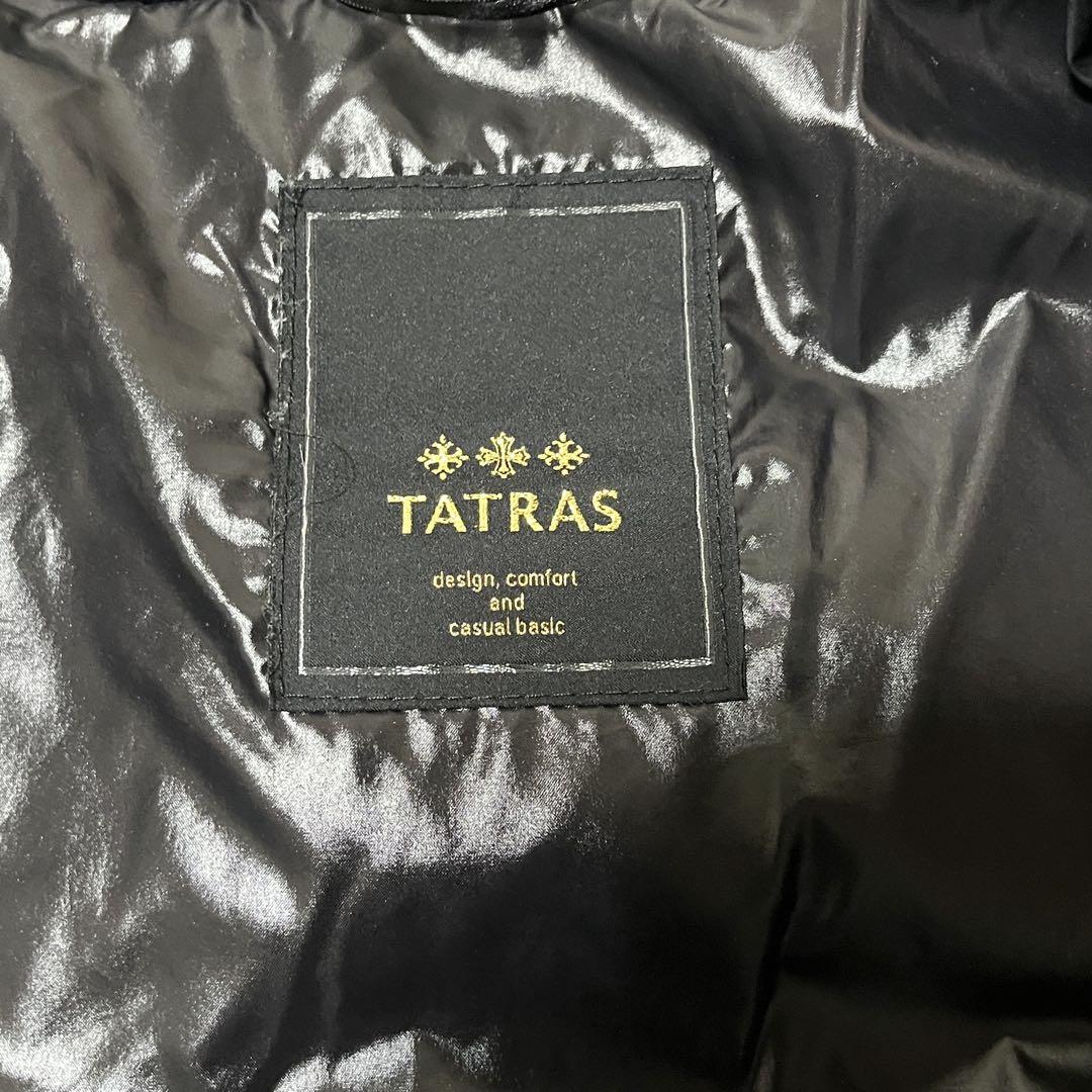 タトラス　ダウンコート　ジャケット　LTA13A4294 ブラック　リアルファー
