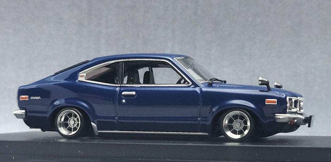 1/43　マツダ　RX-3改　サバンナ　ハヤシストリート　アルミ製　深リム