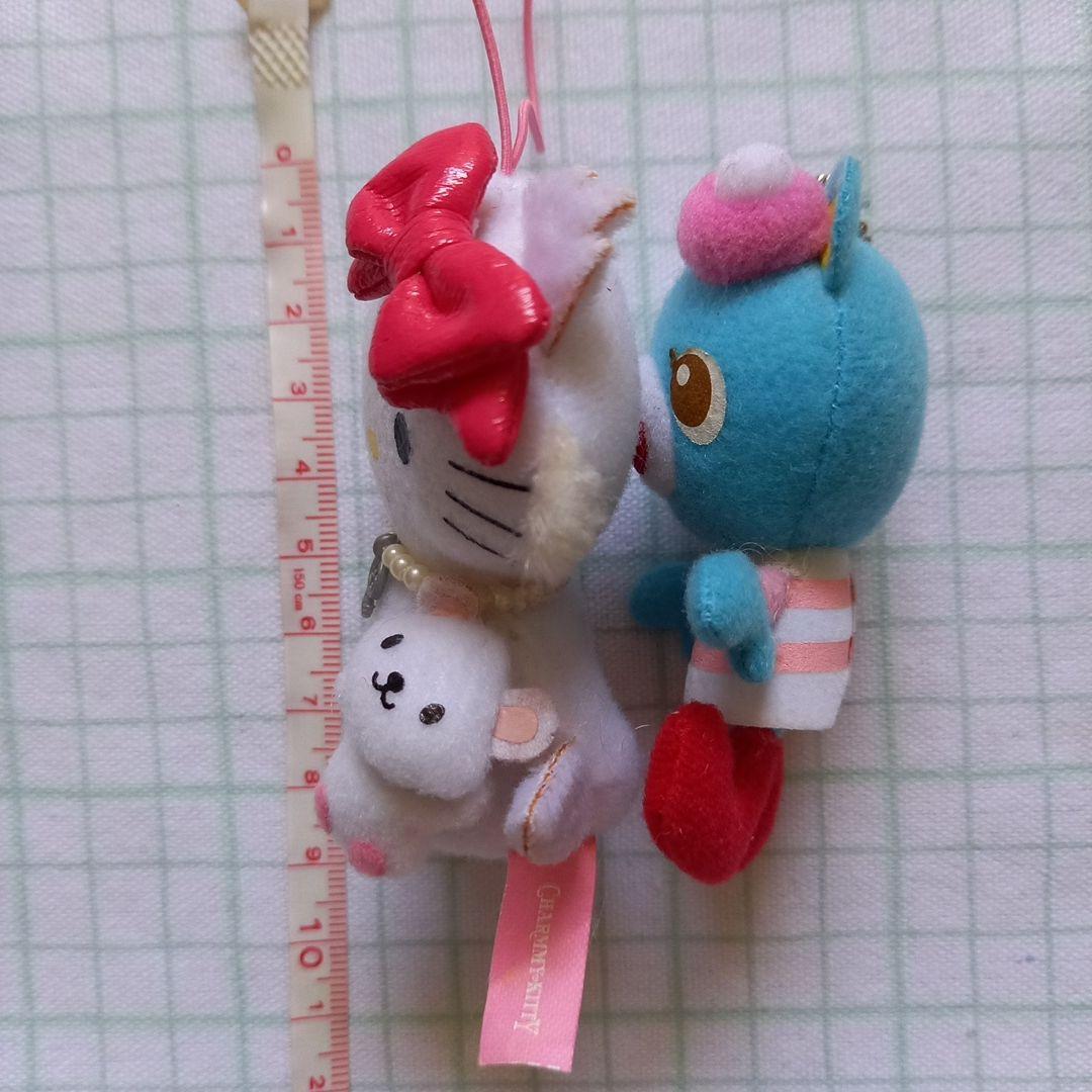 チャーミーキティ&ポポちゃんマスコット2点セット - メルカリ