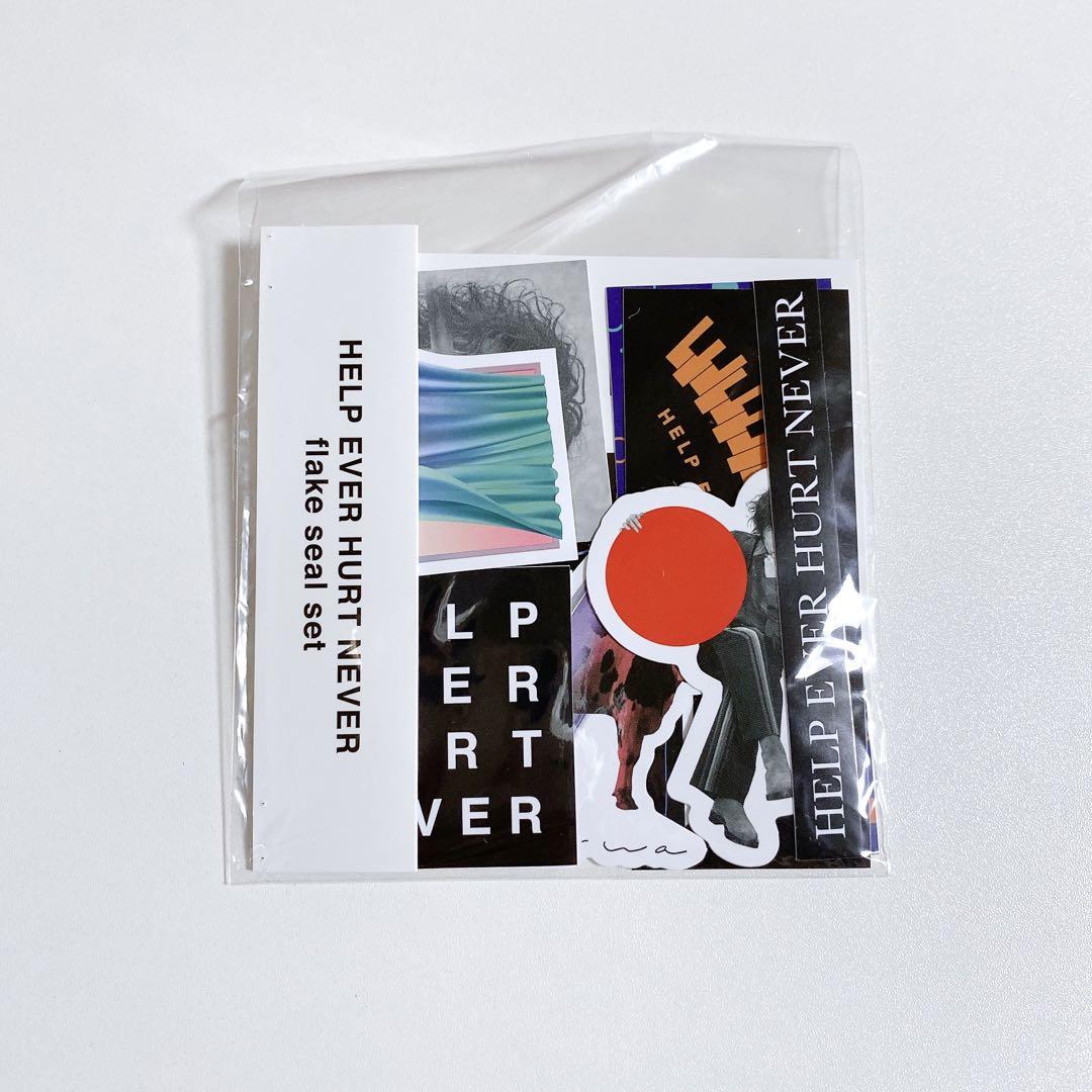 藤井風 HELP EVER HURT NEVER ステッカー - メルカリ