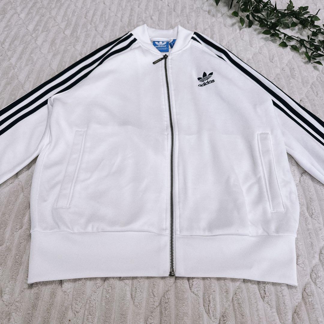 adidas ジャージ サイズM ホワイト
