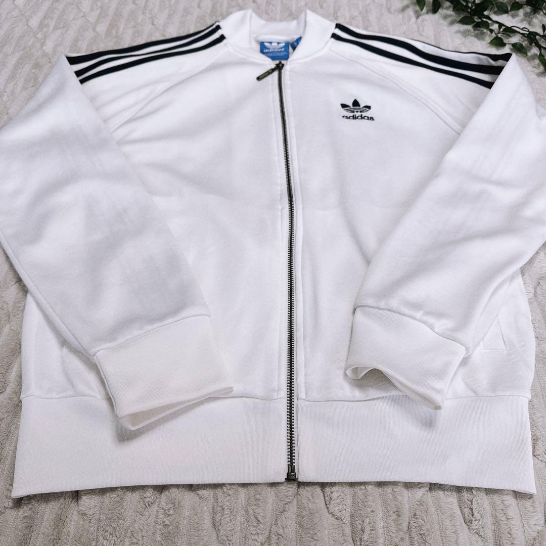 adidas ジャージ サイズM ホワイト