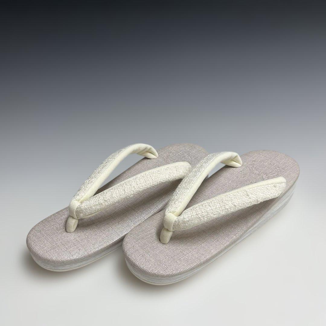 新品未使用品 菱屋カレンブロッソ カフェ草履 Mサイズ　14