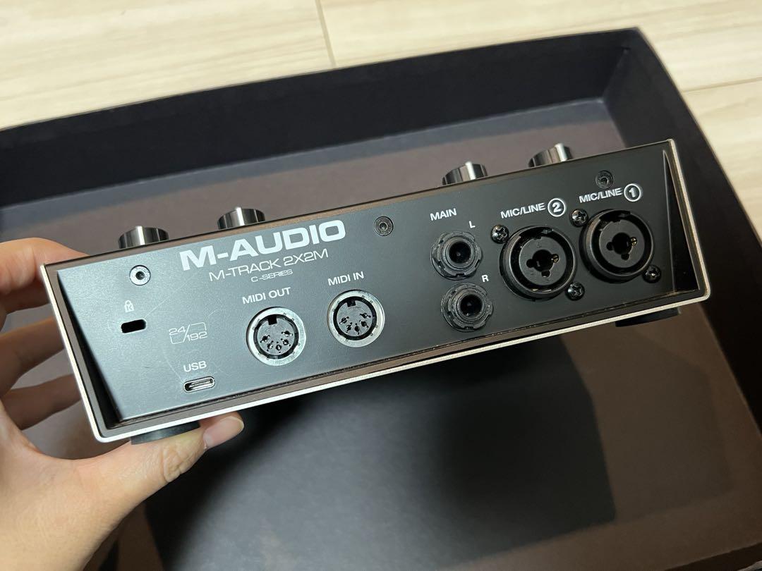 M-AUDIO M-TRACK 2X2M オーディオインターフェイス 美品