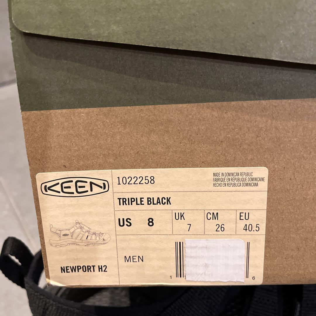 KEEN キーン NEWPORT H2 サンダル ニューポート 新品同様26㎝