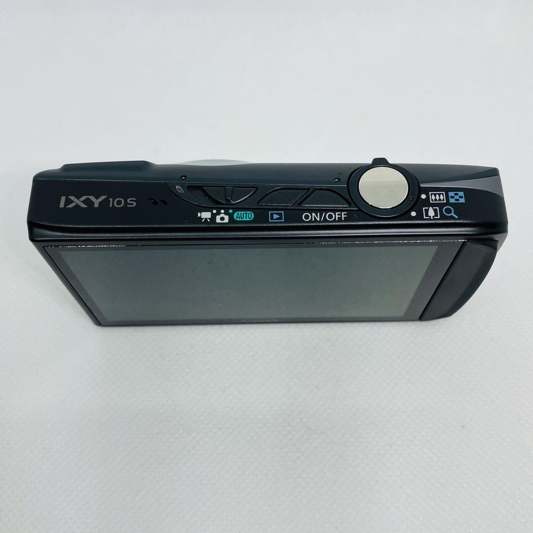 未使用級 極美品 CANON IXY 10S ブラック 付属品箱付き