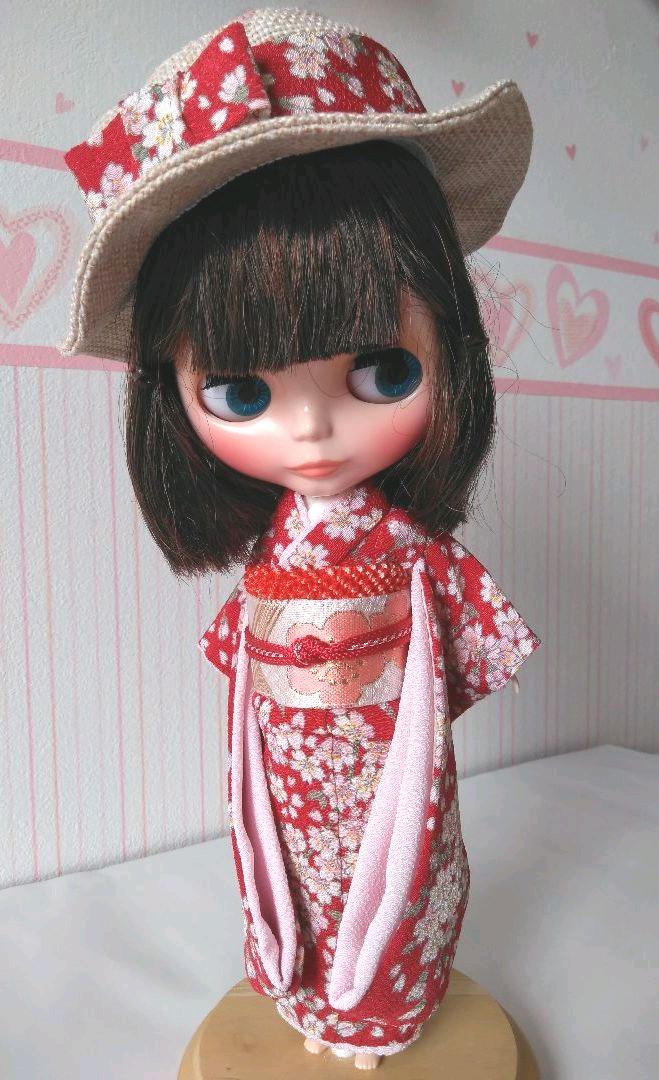 ブライス・リカちゃん着物(V-48)