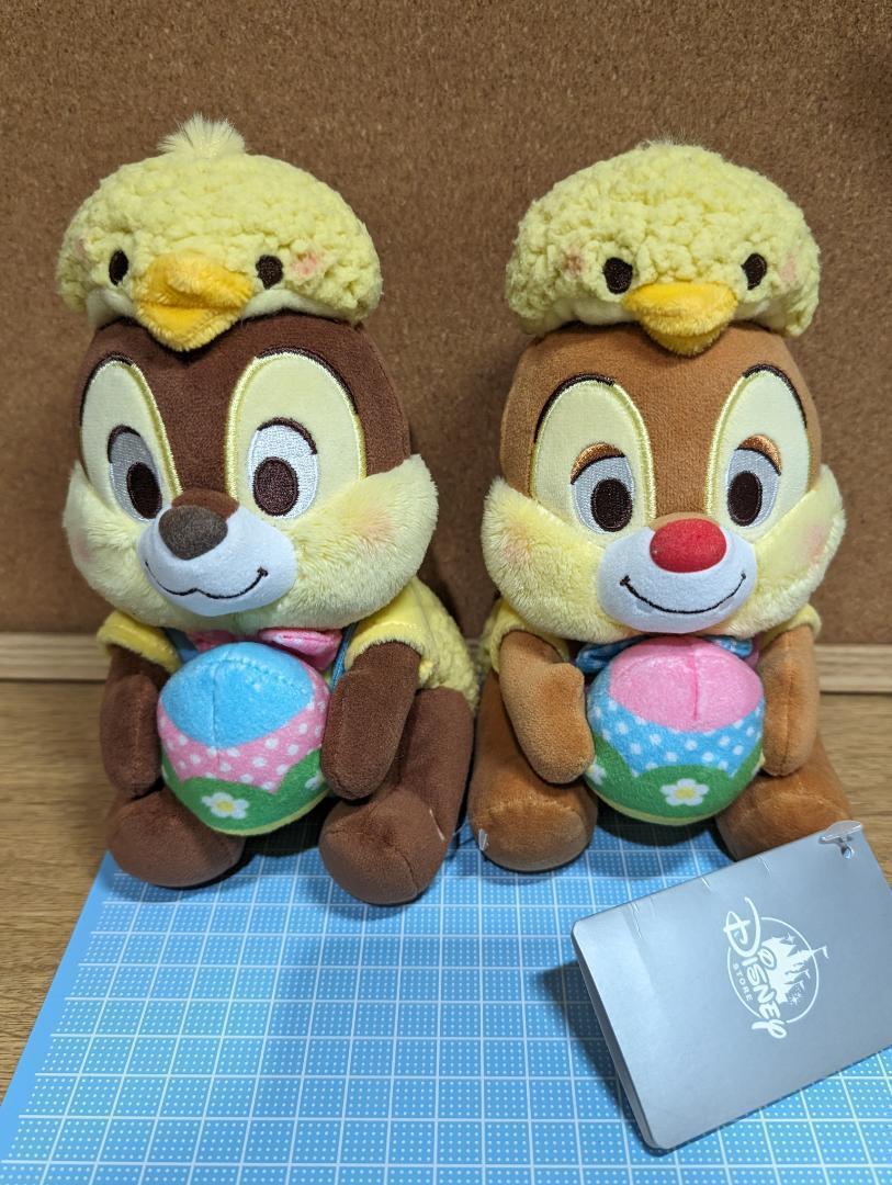 ディズニーストア　イースター　ひよこ　チップ　デール チップ＆デール(イースター/ひよこ) ぬいぐるみ ディズニー