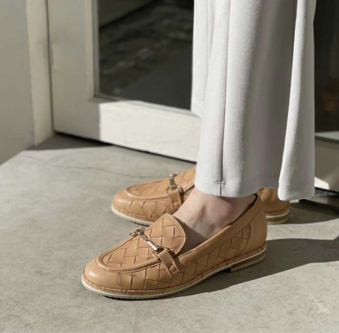 【新品・未使用】Gabor ガボール　ローファーです 極美品✨】Gabor ガボール ビット付きローファー 24㎝ ネイビー