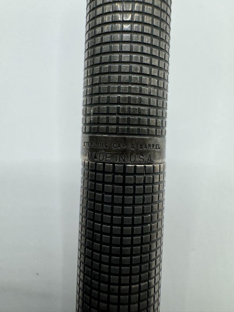 万年筆　PARKER パーカー  14k 格子柄