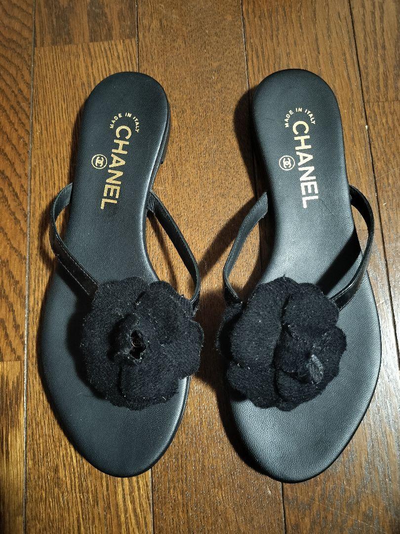 CHANEL シャネル　サンダル カメリア