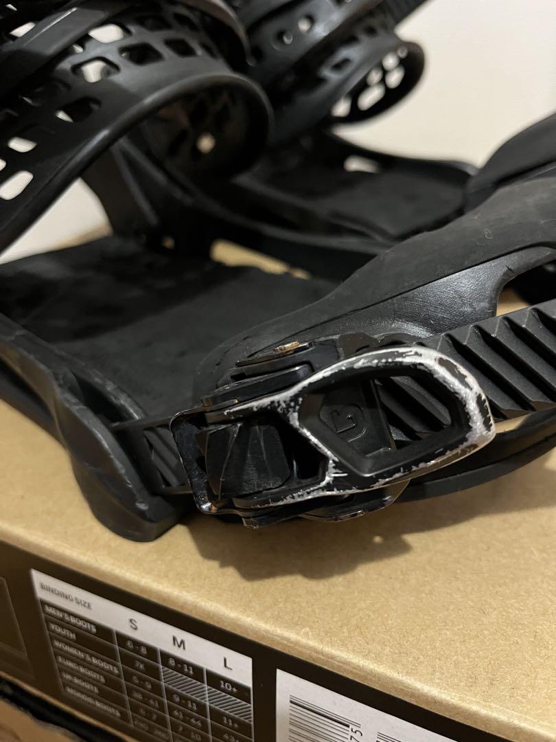 Burton Genesis Re:Flex M スノーボードビンディング