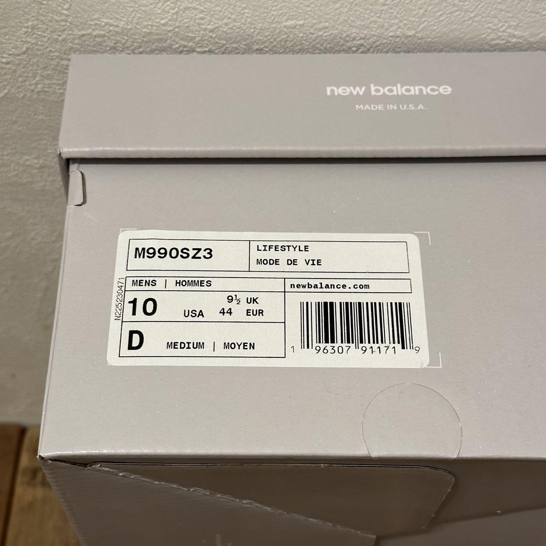 イギリス限定 28cm New Balance x size? 990v3