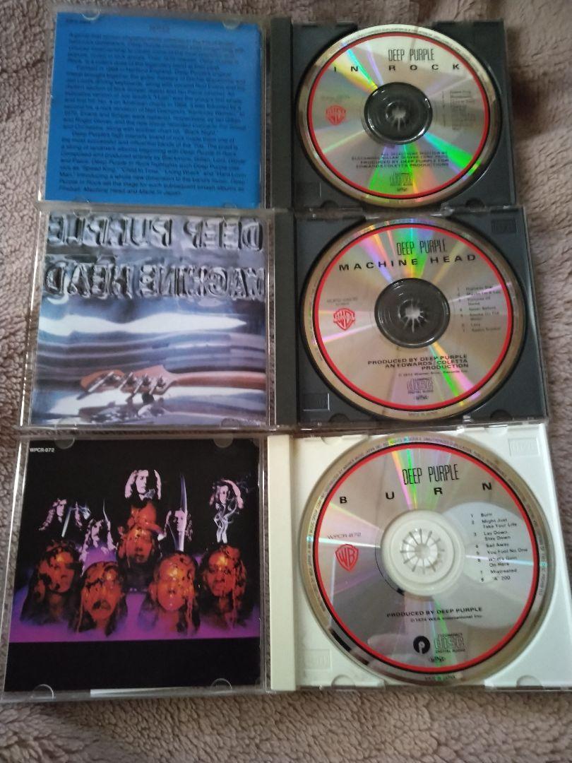 DEEP PURPLE CD11枚セット 国内盤 ブート盤含む ディープパープル DEEP PURPLE ディープ・パープル CDアルバム3枚 帯有り 国内盤