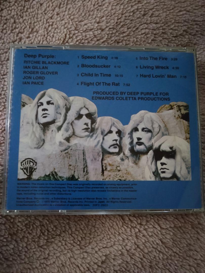 DEEP PURPLE ディープ・パープル CDアルバム3枚 帯有り 国内盤