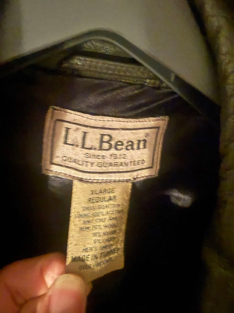 90s LLBean G-1 レザー 美品 フライトジャケット XL 90s LLBean G-1 レザー 美品 フライトジャケット XL