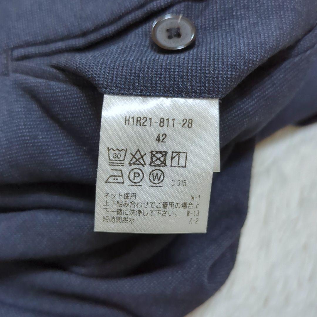 未使用級 現行 マッキントッシュ 40 42 トロッター セットアップ ネイビー