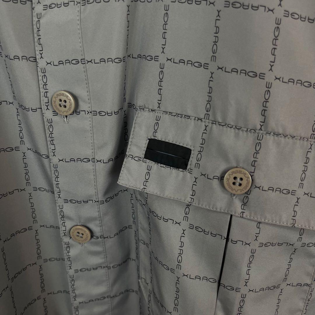 XLARGE エクストララージ 半袖 ボタンダウン ドレス チェック シャツ S